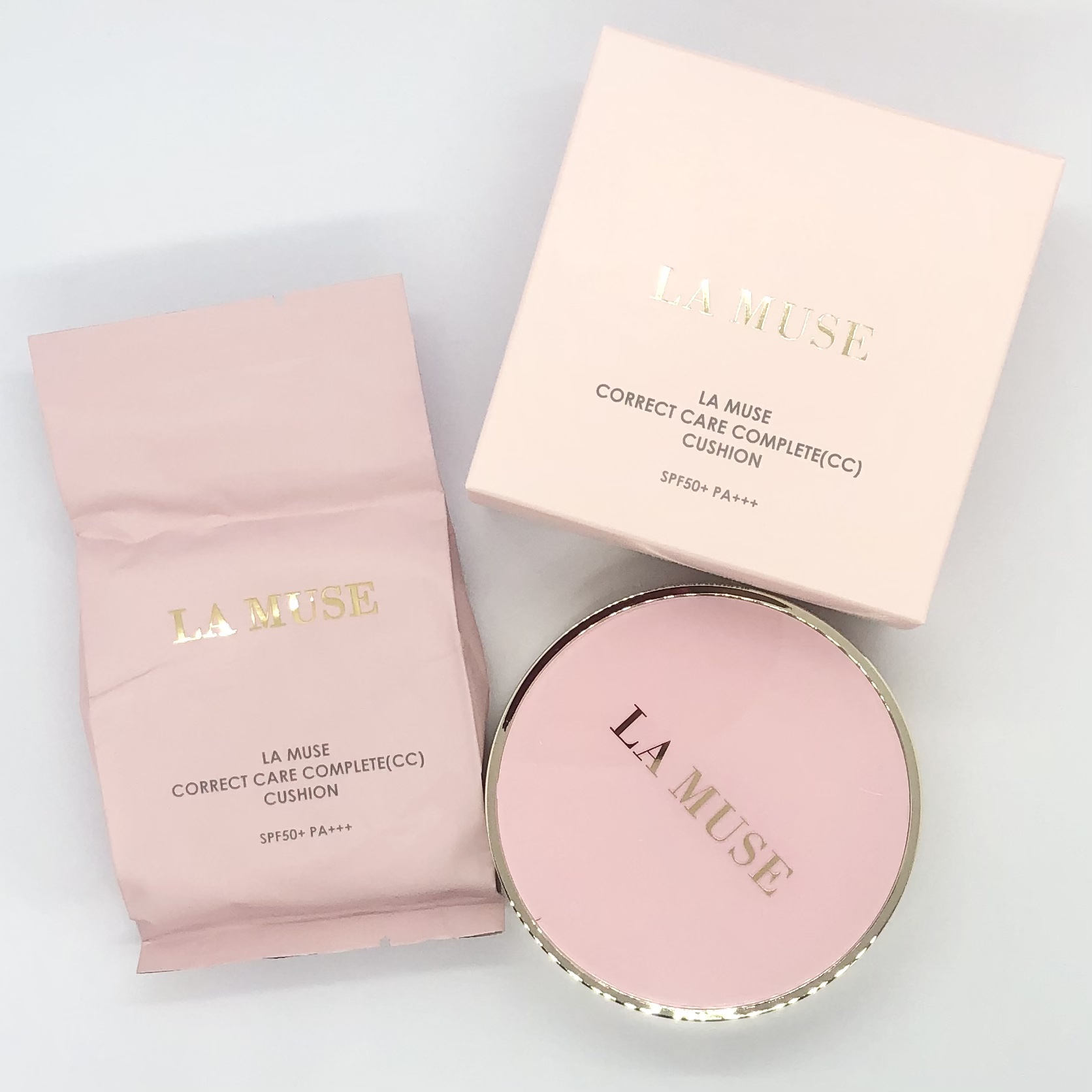 CORRECT CARE COMPLETE CC CUSHION/ラミューズ/クッションファンデーションを使ったクチコミ（1枚目）