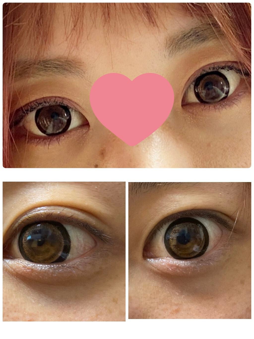 Honey Kiss 1month/HoneyKiss/1ヶ月(1MONTH)カラコンを使ったクチコミ(3枚目)