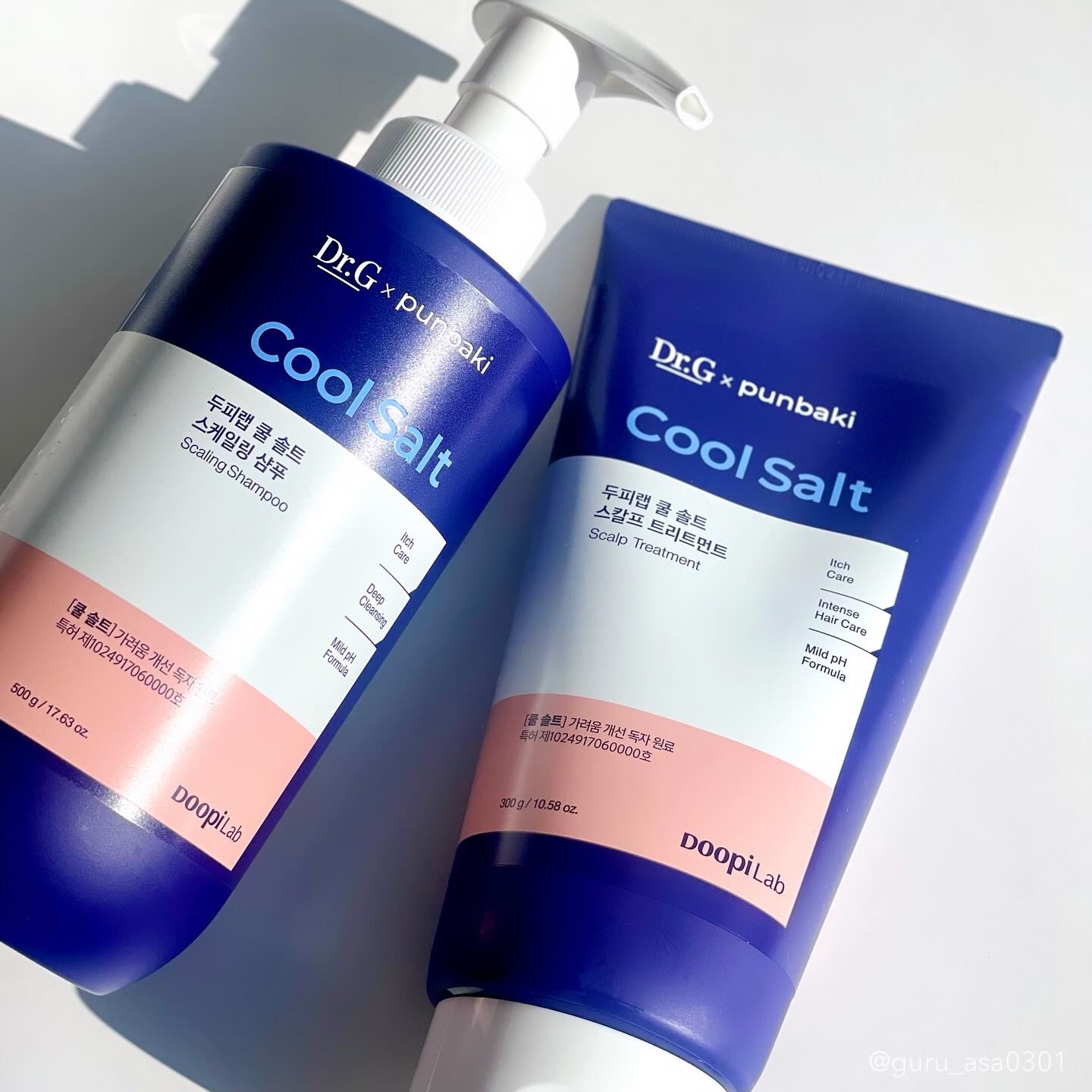 クールソルトスケーリングシャンプー/クールソルトスカルプトリートメント/Dr.G/市販シャンプーを使ったクチコミ（1枚目）