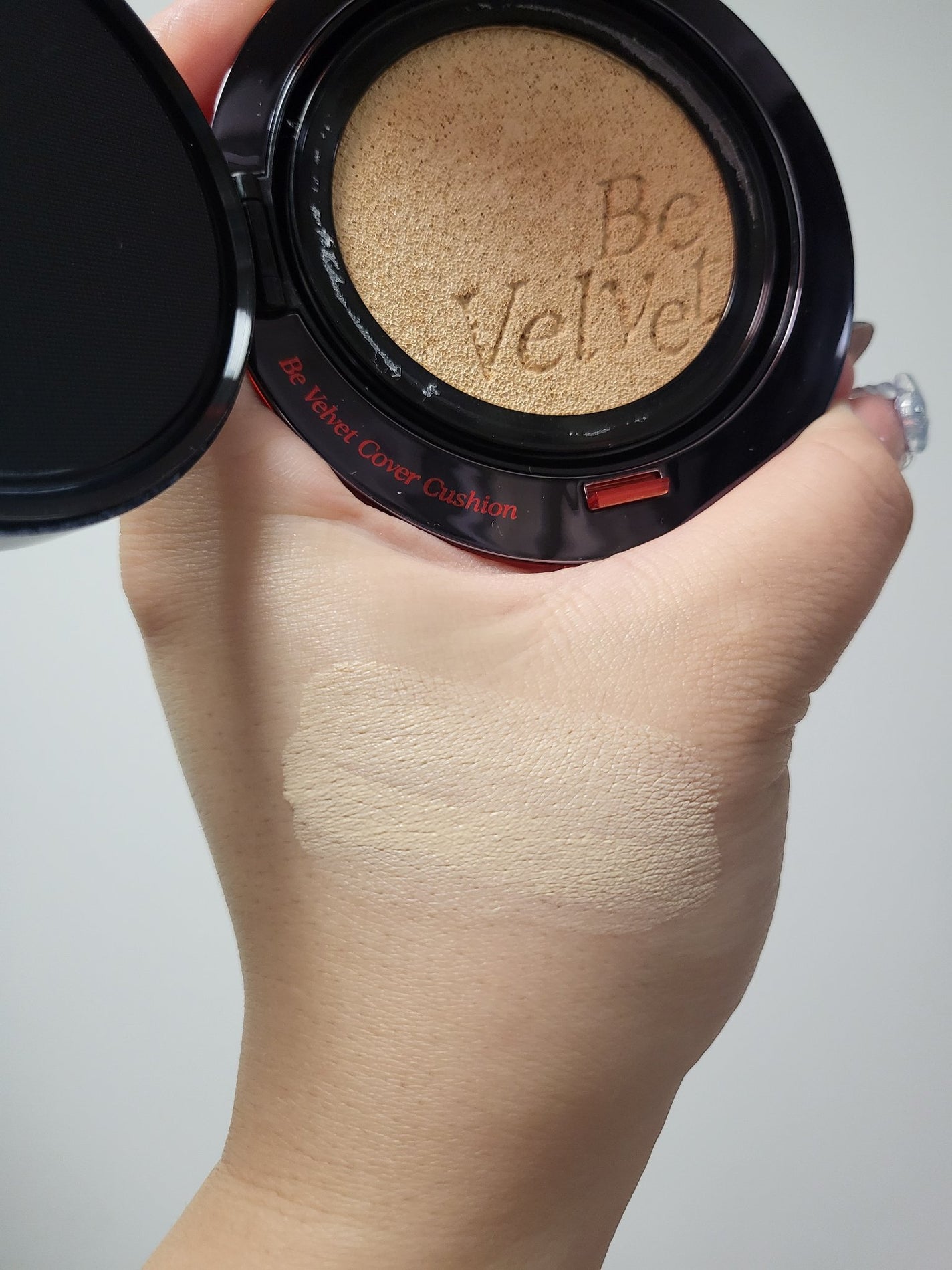 ビーベルベットカバークッション/espoir/クッションファンデーションを使ったクチコミ(4枚目)