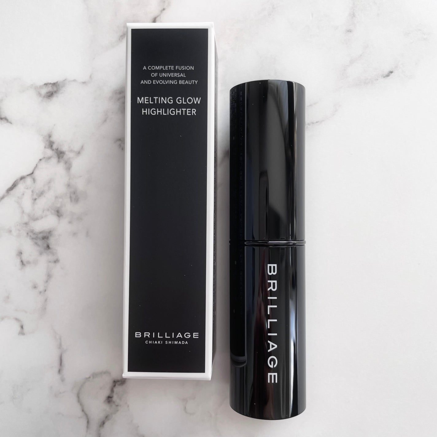 メルティング グロウ ハイライター /ブリリアージュ/スティックハイライトを使ったクチコミ(2枚目)