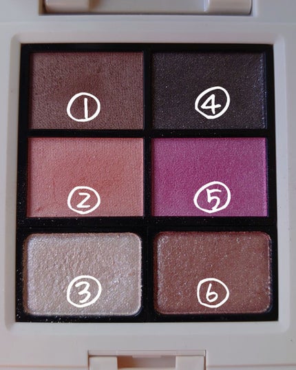 ミネラルクラッシィシャドー2022CF/エトヴォス/アイシャドウパレットを使ったクチコミ(2枚目)