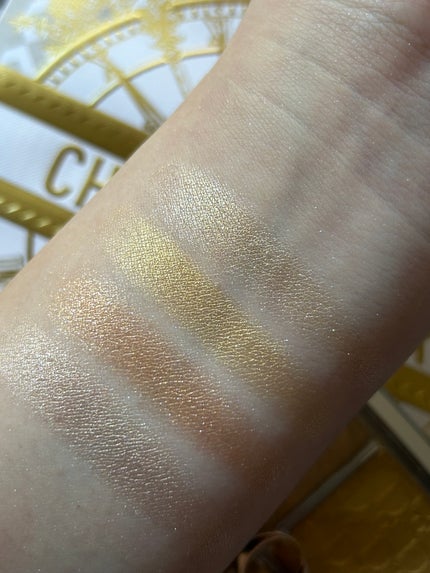 ディオール バックステージ フェイス グロウ パレット 003 ピュア ゴールド/Dior/ハイライトを使ったクチコミ(2枚目)