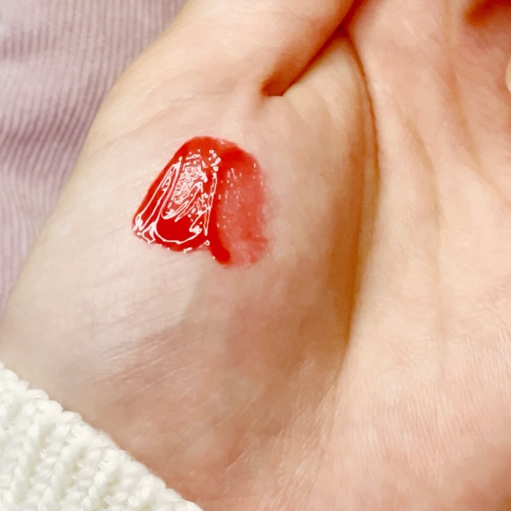 ロウグロウジェルティント/hince/リップティントを使ったクチコミ（2枚目）