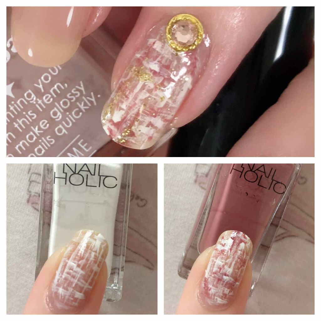 グロッシーコート/スキューズミー/オールインワンネイルを使ったクチコミ（3枚目）