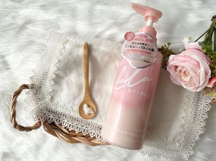 ララプリモ モイスチャーリペア シャンプー/トリートメント トリートメント 本体380g/ララプリモ /市販シャンプーを使ったクチコミ(3枚目)