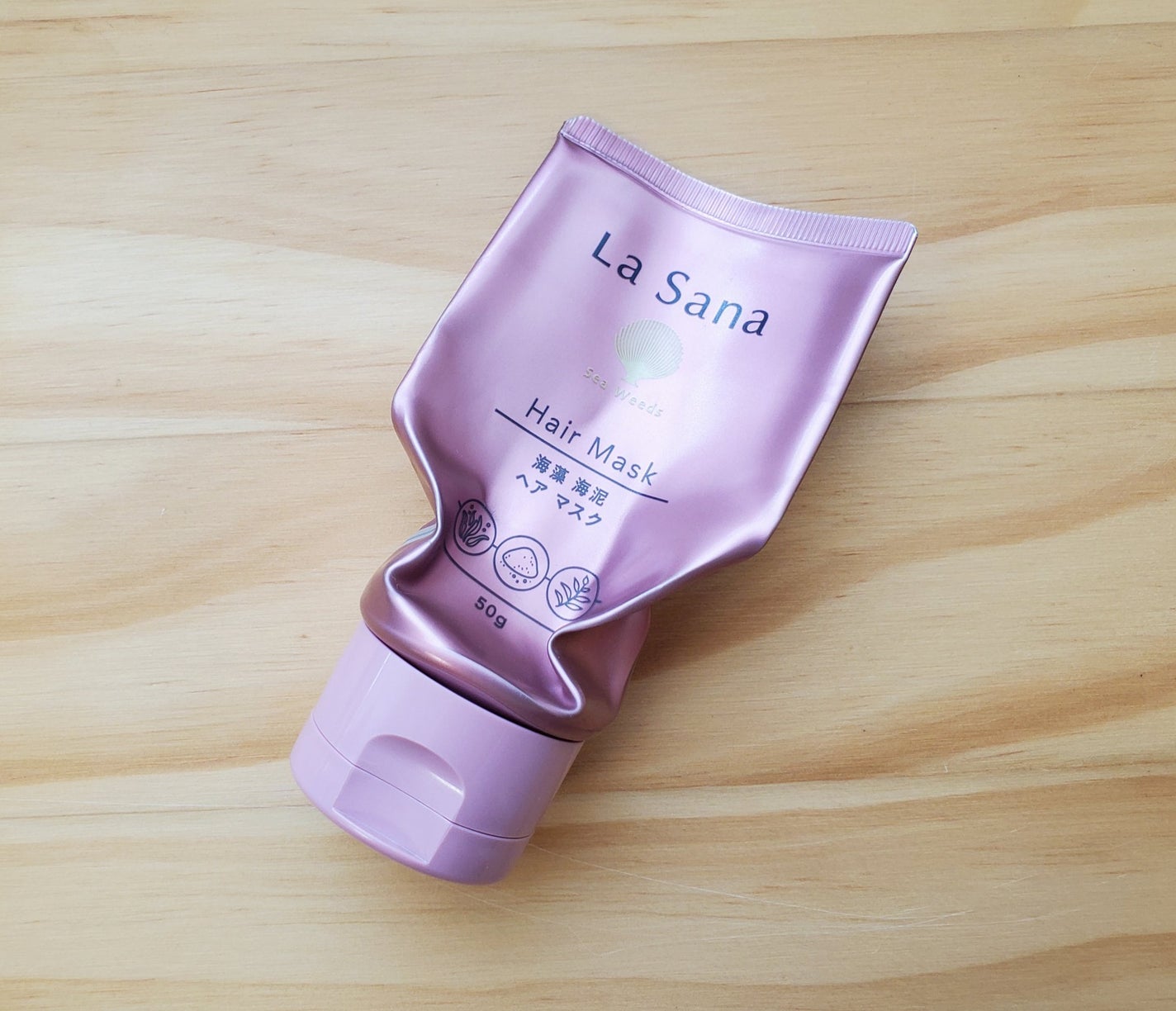 海藻 海泥 ヘア マスク/ラサーナ/ヘアマスク・ヘアパックを使ったクチコミ(1枚目)