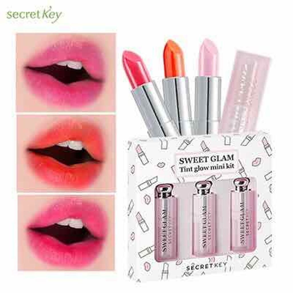 SWEET GLAM TINT GLOW/SECRET KEY/口紅を使ったクチコミ（2枚目）