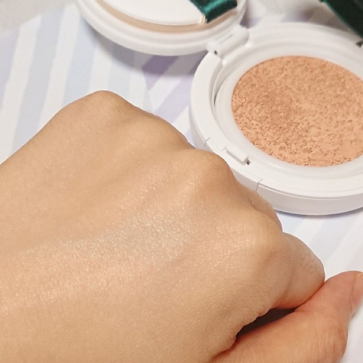 スーパーシカクッション/MEDICUBE/クッションファンデーションを使ったクチコミ（3枚目）