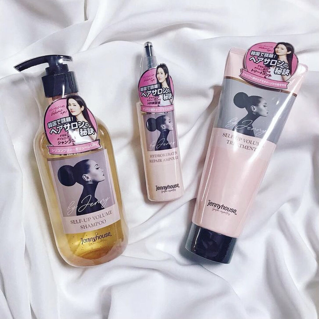 セルフアップボリュームシャンプー/トリートメント /jenny house/市販シャンプーを使ったクチコミ（1枚目）