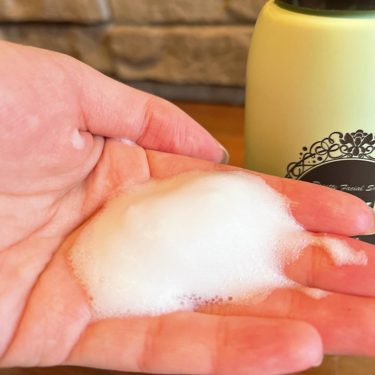 ロゼット洗顔サボン スムースウォッシュ[泡洗顔料]/ロゼット/泡洗顔を使ったクチコミ（2枚目）