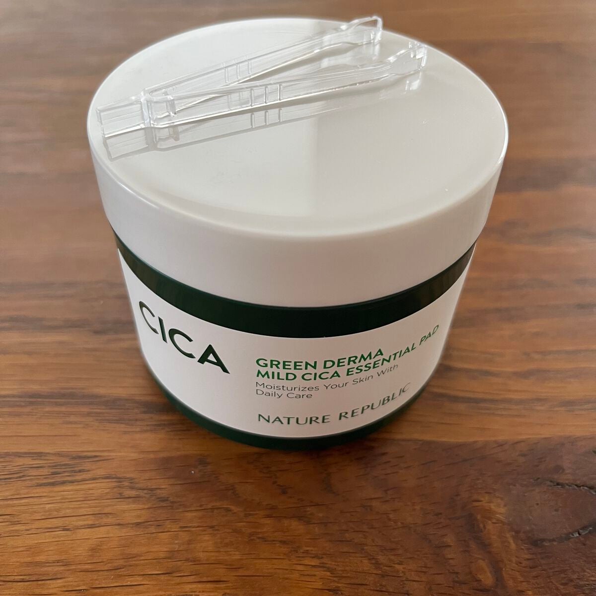 グリーンダーマCICAエッセンシャルパッド/ネイチャーリパブリック/トナーパッドを使ったクチコミ(1枚目)