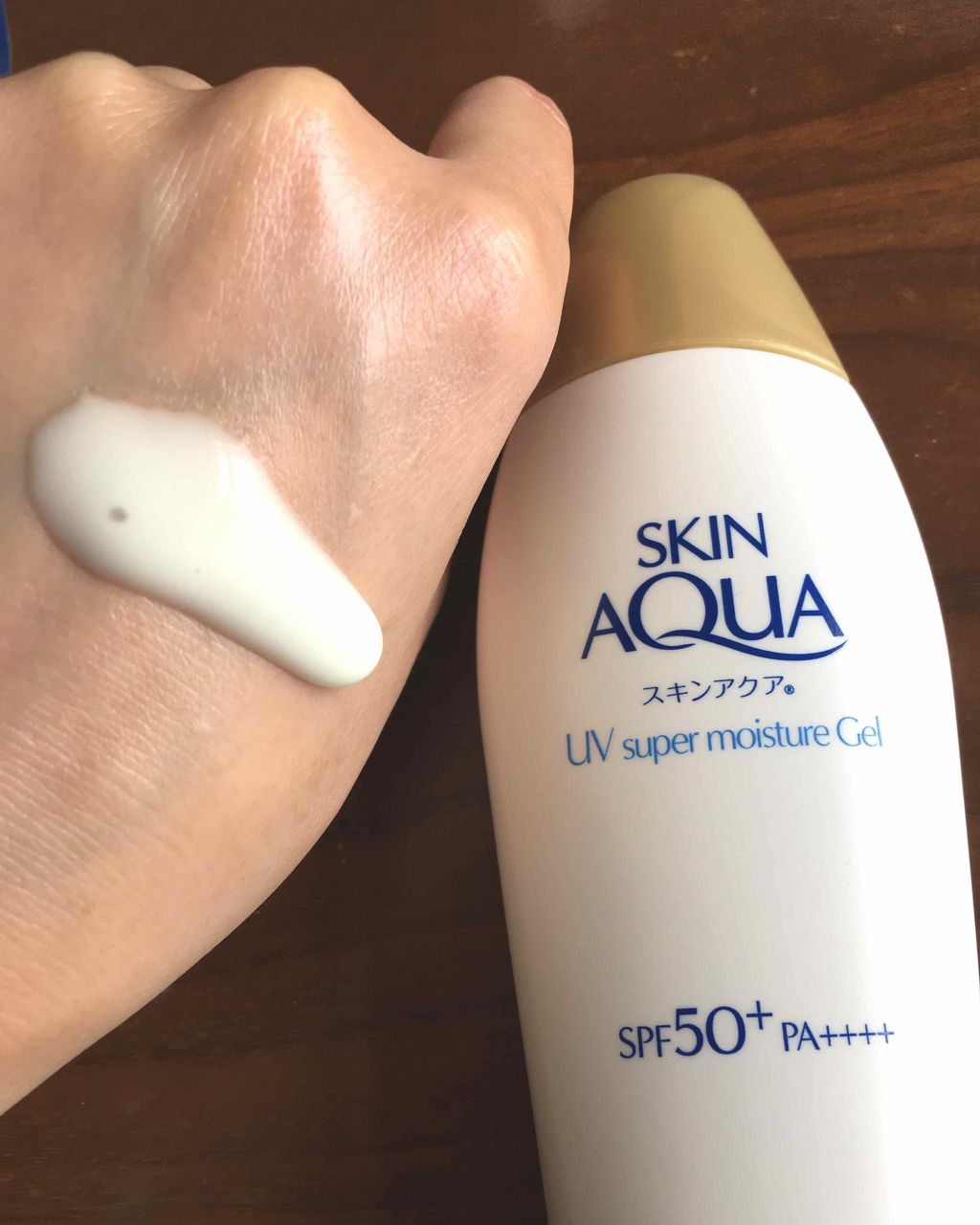 スキンアクア スーパーモイスチャージェル/スキンアクア/日焼け止めジェルを使ったクチコミ(3枚目)