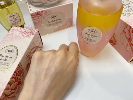 ローズウォーターインオイル/SABON/ミスト状化粧水を使ったクチコミ(4枚目)