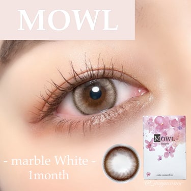 こんなホワイトカラコン待ってた♡！
ーーーーーーー
MOWL
marble White
ーーーーーーー
 𓈒𓏸 presented by ｟ Verita ｠ 

DIA：14.2㎜
G.DIA：13.