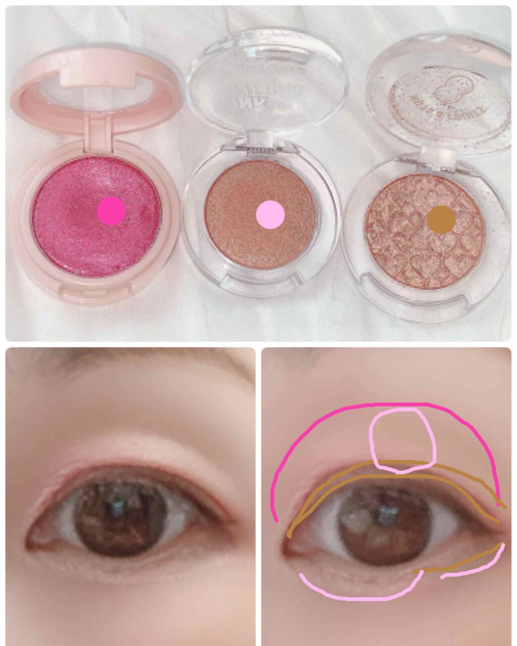 ルックアット マイアイジュエル/ETUDE/単色アイシャドウを使ったクチコミ(3枚目)