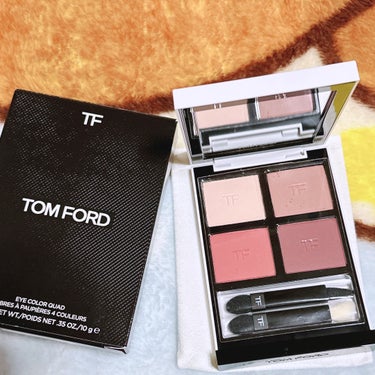 アイ カラー クォード 01R ローズ ティーズ/TOM FORD BEAUTY/アイシャドウパレットを使ったクチコミ（1枚目）