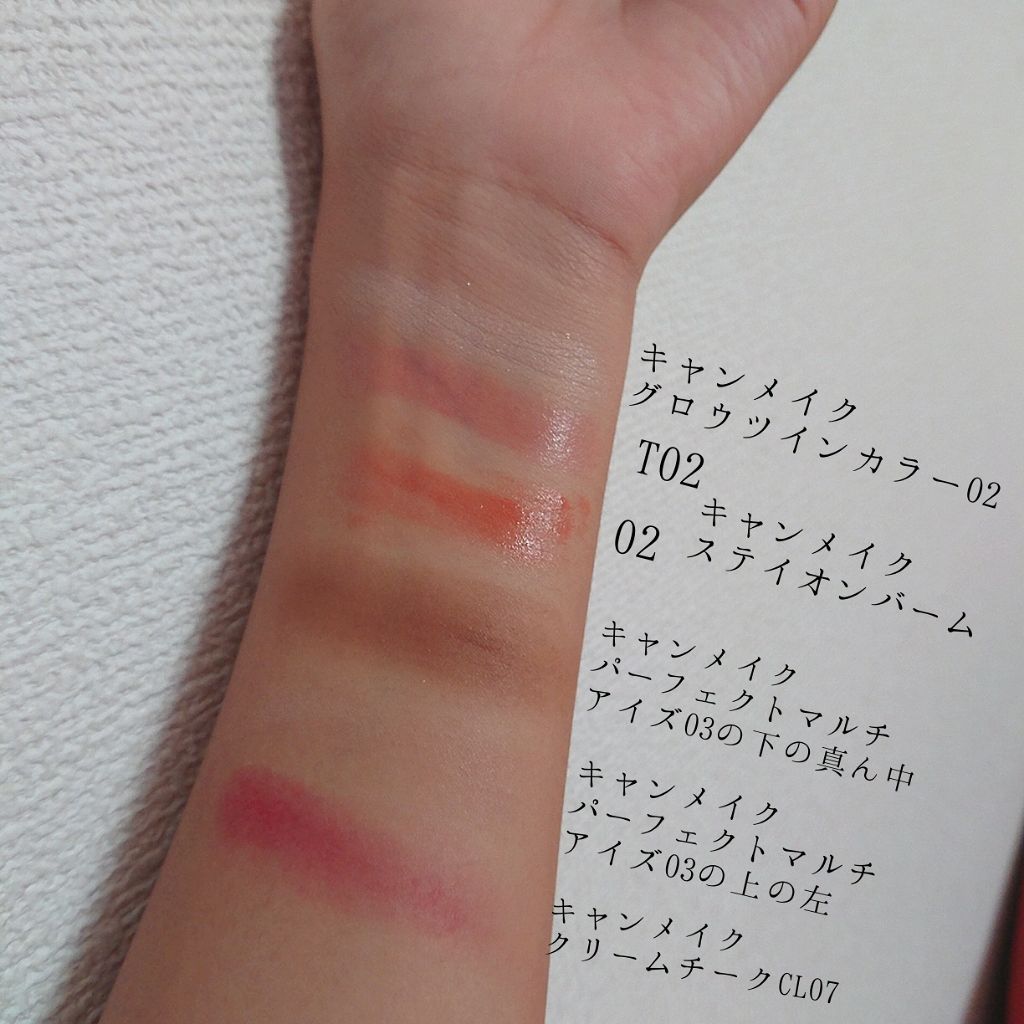 グロウツインカラー/キャンメイク/アイシャドウパレットを使ったクチコミ(3枚目)