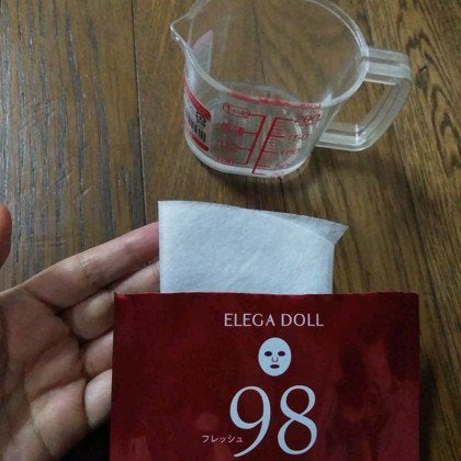 フレッシュ98ゲルマスク/ELEGADOLL/シートマスク・パックを使ったクチコミ(2枚目)