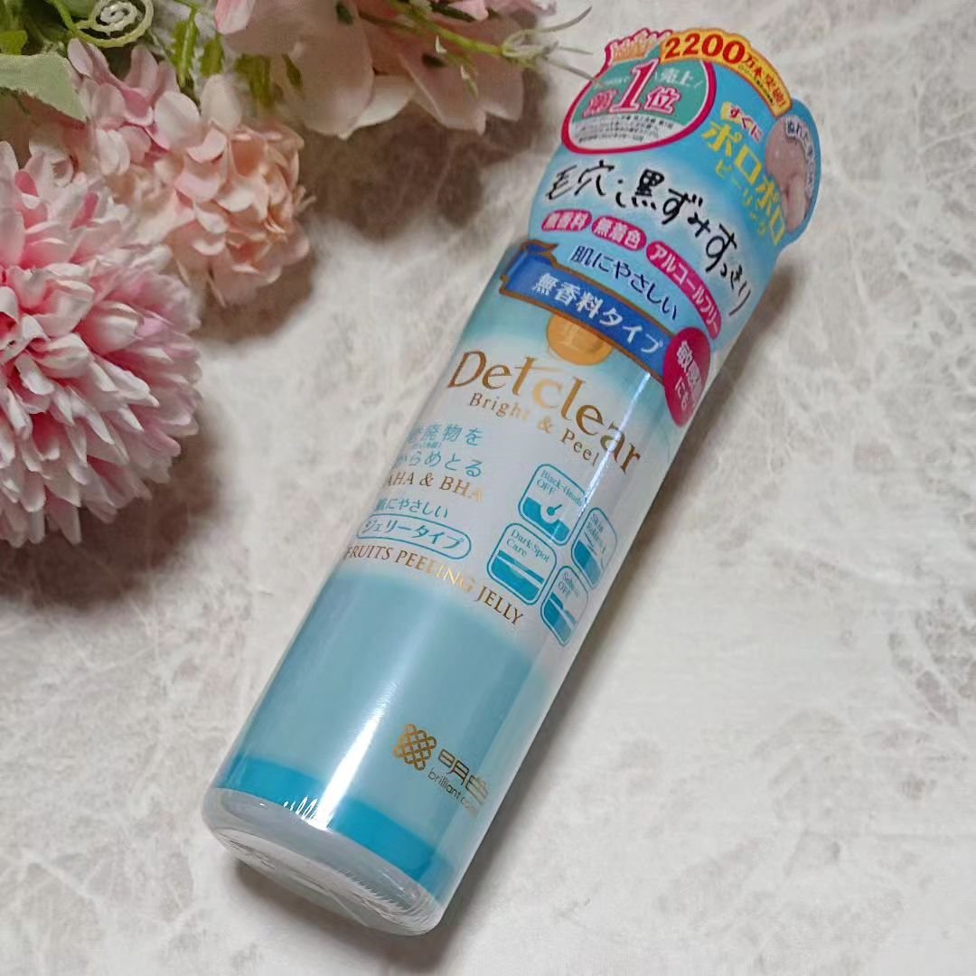 DETクリア ブライト＆ピール ピーリングジェリー＜無香料タイプ＞ 通常品/Detclear/ピーリングを使ったクチコミ（1枚目）