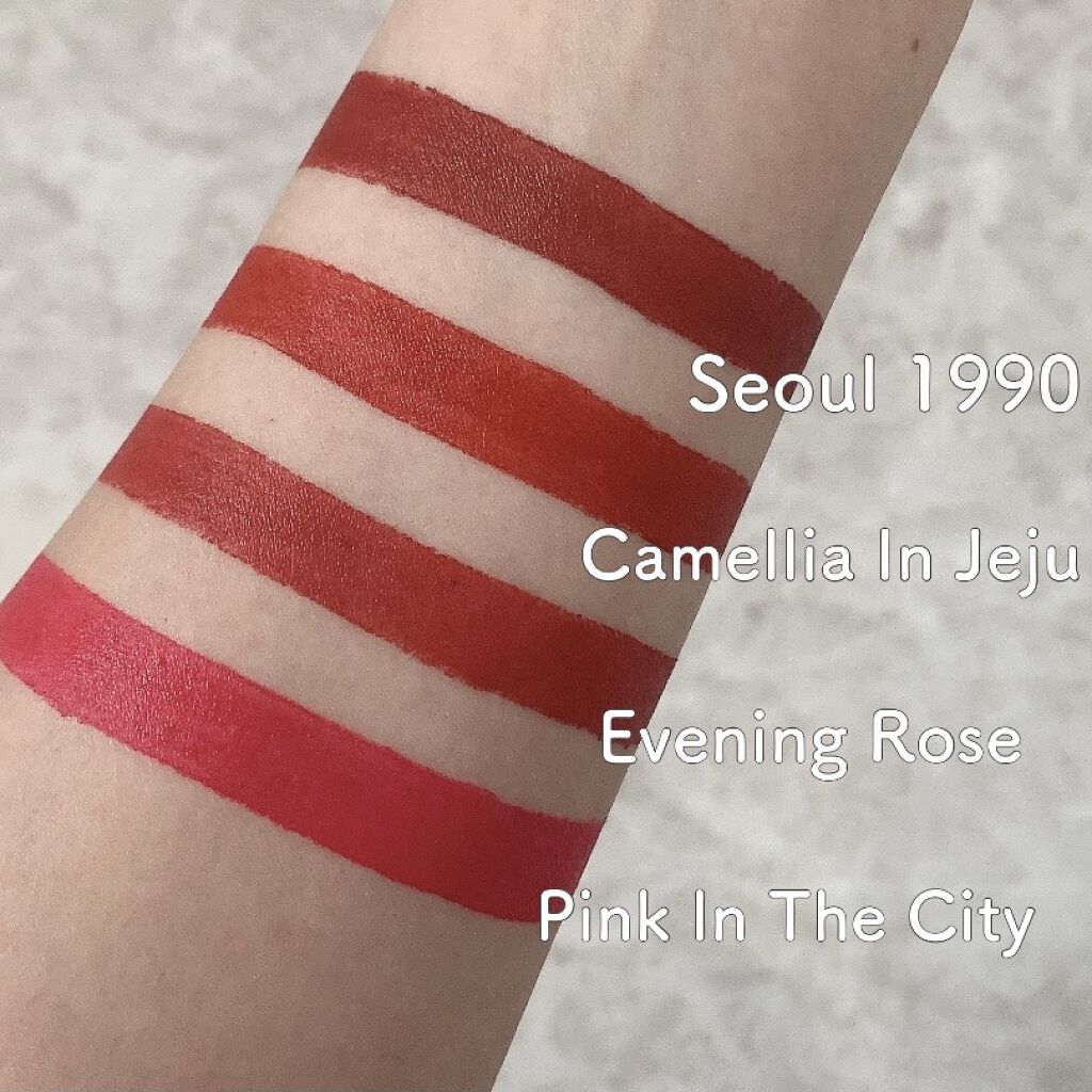 パウダーブラー リップスティック/INGA/口紅を使ったクチコミ（2枚目）