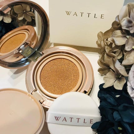 WATTLEクッションファンデーション/WATTLE/クッションファンデーションを使ったクチコミ(2枚目)