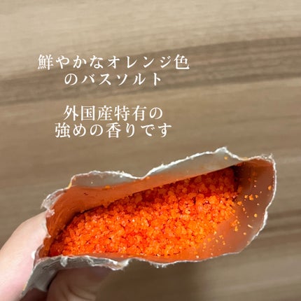 クナイプ バスソルト オレンジ・リンデンバウム<菩提樹>の香り/クナイプ/無機塩系入浴剤を使ったクチコミ(3枚目)