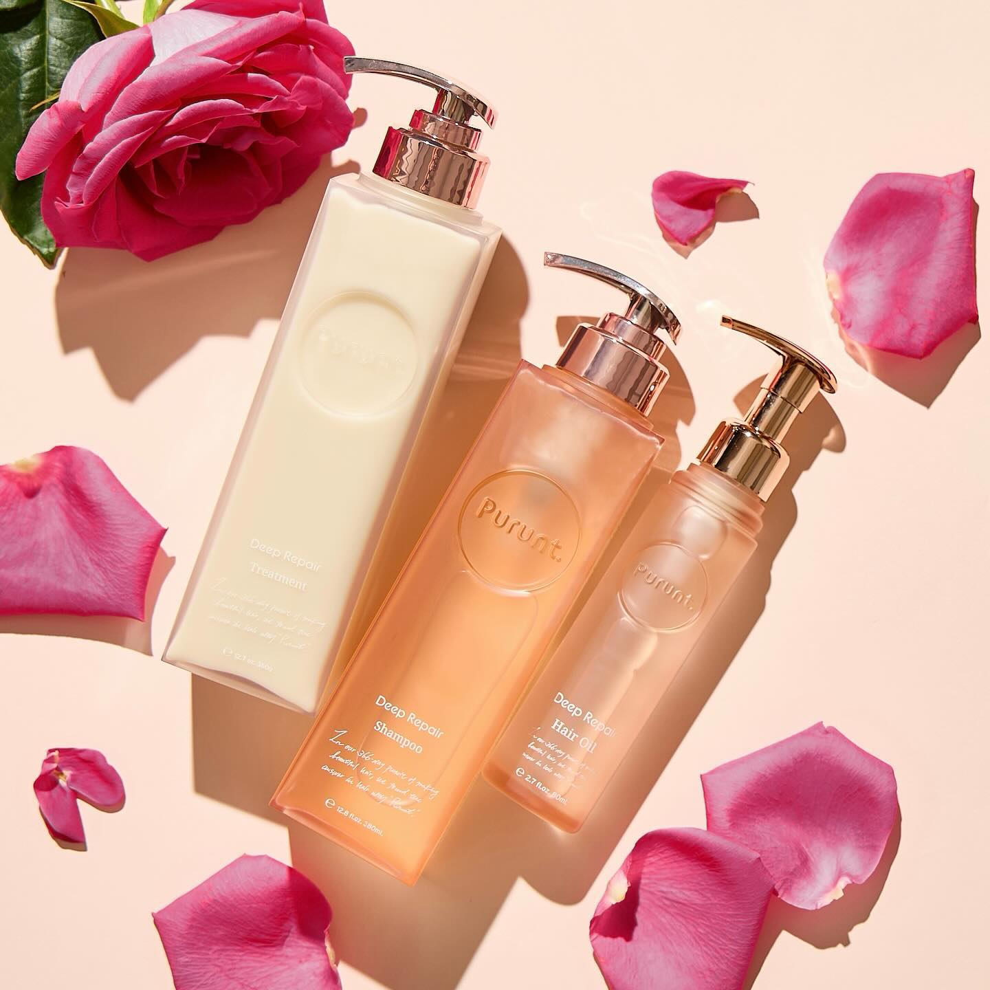 プルント ディープリペア美容液シャンプー／トリートメント/Purunt./市販シャンプーを使ったクチコミ（1枚目）