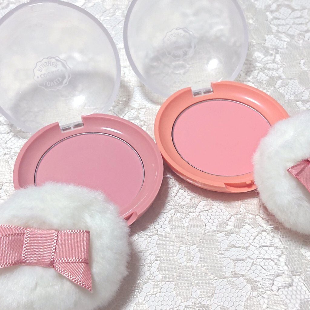 ラブリー クッキー ブラッシャー/ETUDE/パウダーチークを使ったクチコミ(2枚目)