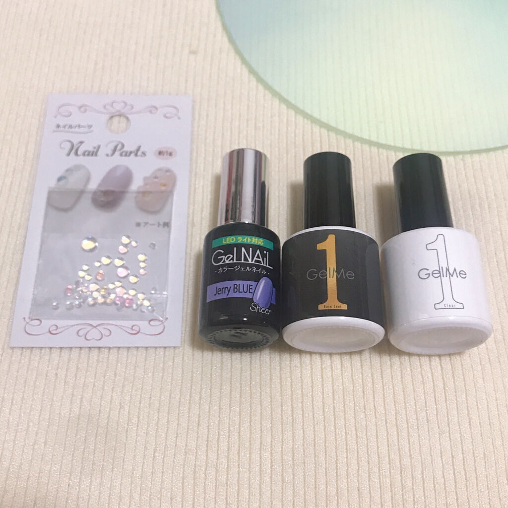 ネイルパーツ/セリア/ネイルチップ・パーツを使ったクチコミ（2枚目）