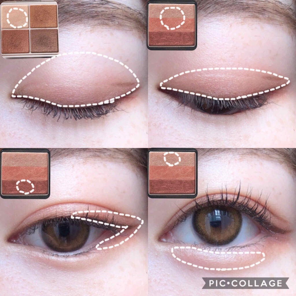 トリプルシャドウ/MISSHA/アイシャドウパレットを使ったクチコミ(2枚目)