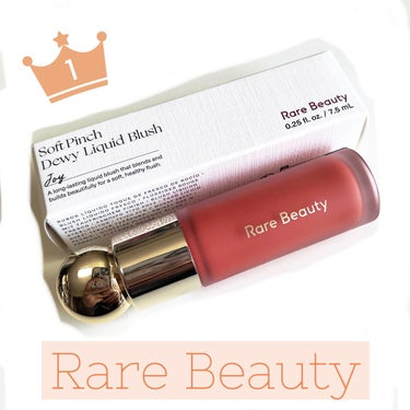 Rare Beauty Soft Pinch Liquid Blush﻿のクチコミ「Rare Beauty
Soft Pinch Liquid Blush﻿ -Joy

セリーナ.....」（1枚目）