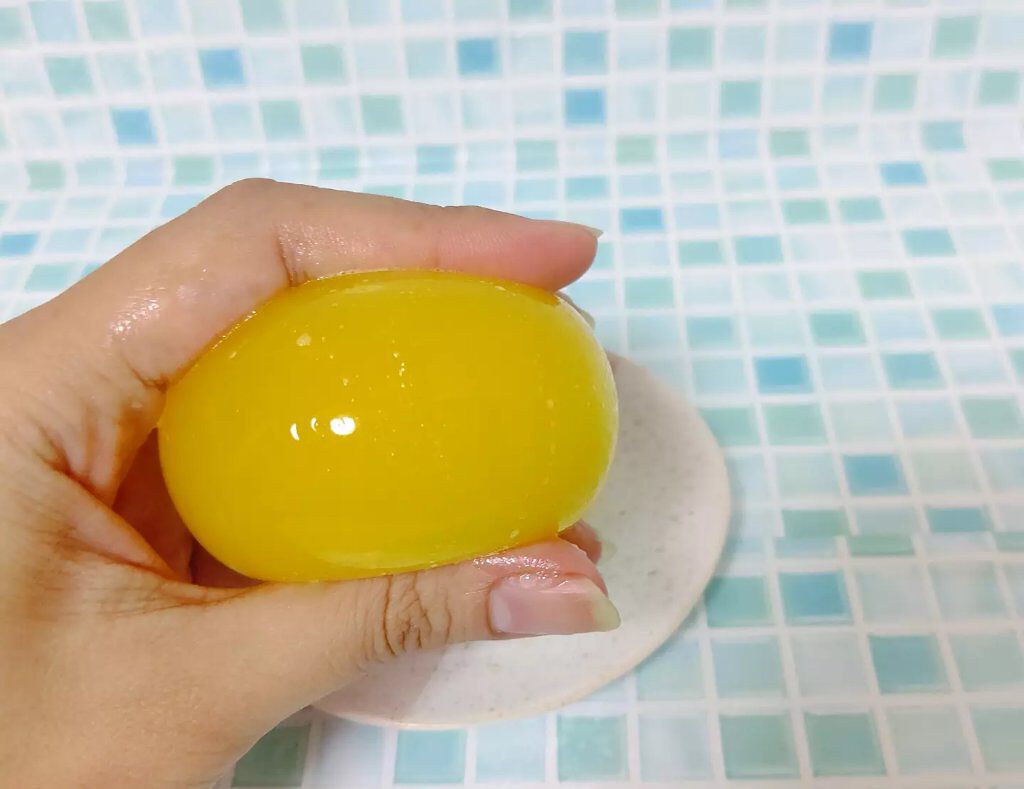 京都 柚子/京都 蒟蒻しゃぼん/洗顔石鹸を使ったクチコミ(5枚目)