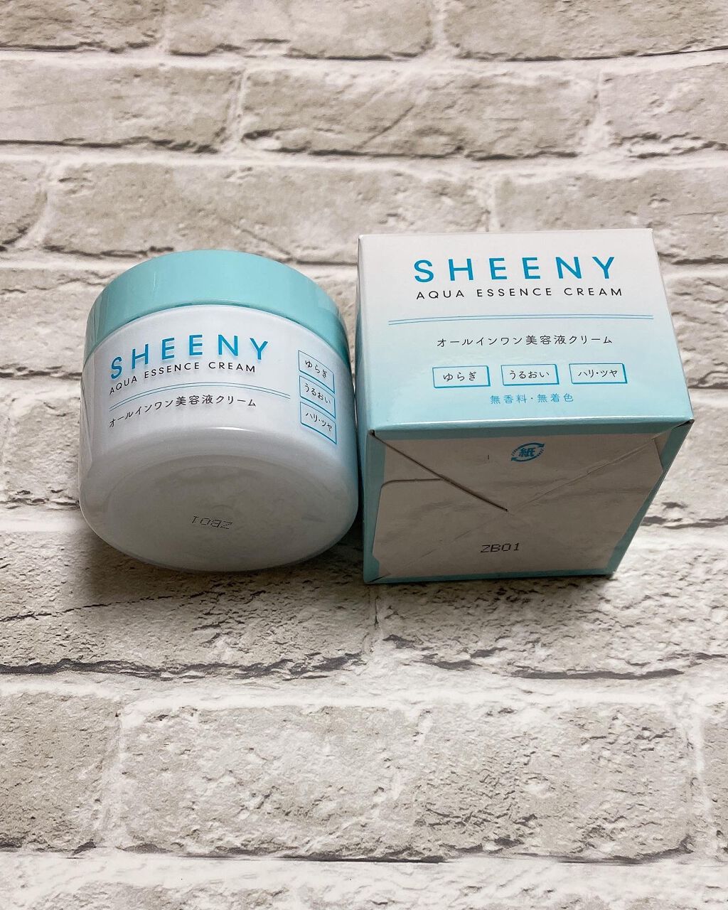 アクアエッセンスクリーム/SHEENY/フェイスクリームを使ったクチコミ(1枚目)