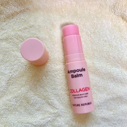 スティック美容液(コラーゲン)/ネイチャーリパブリック/フェイスバームを使ったクチコミ(5枚目)