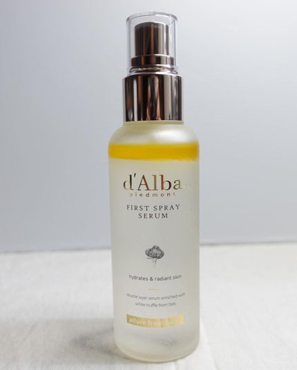 ダルバ ホワイトトリュフファーストスプレーセラム/ダルバ/ミスト状化粧水を使ったクチコミ(8枚目)