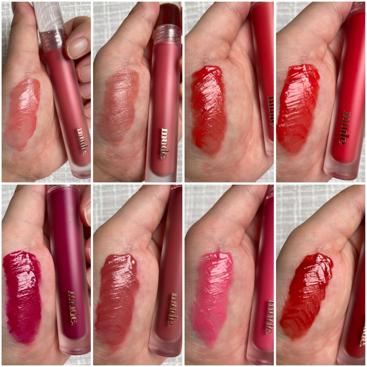 グラッセリップティント/mude/リップティントを使ったクチコミ(4枚目)