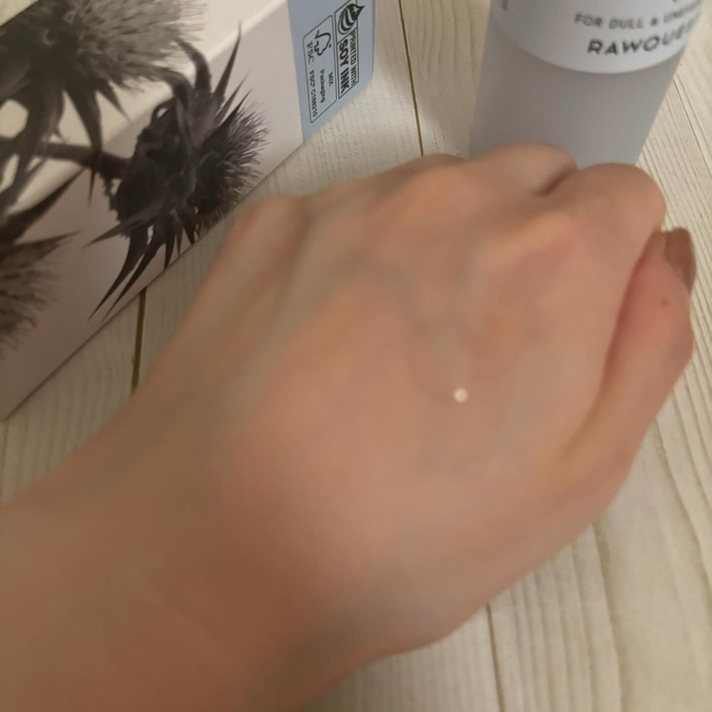 エキネシア カーミングモイスチャーアンプル/RAWQUEST/美容液を使ったクチコミ(2枚目)