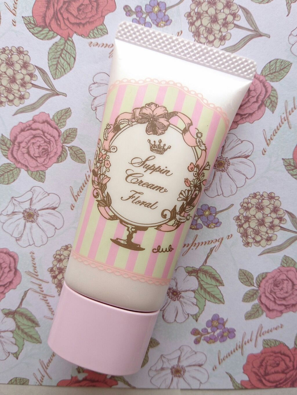 すっぴんクリーム マシュマロマット(パステルローズの香り)/クラブ/化粧下地を使ったクチコミ(1枚目)