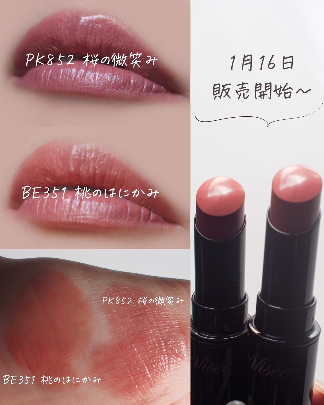 ネンマクフェイク ルージュ/Visée/口紅を使ったクチコミ(2枚目)