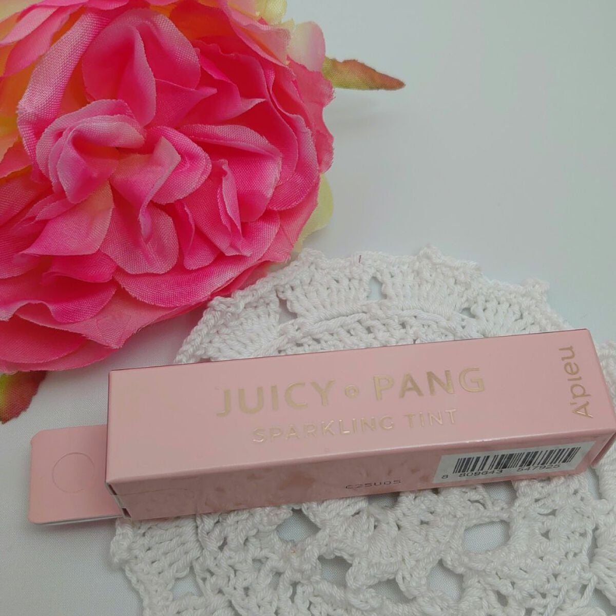 アピュー ジューシーパン スパークリングティント/A’pieu/口紅を使ったクチコミ(1枚目)