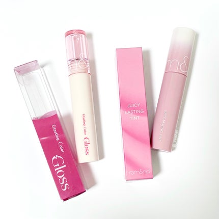 ジューシーラスティングティント/rom&nd/リップティントを使ったクチコミ(2枚目)