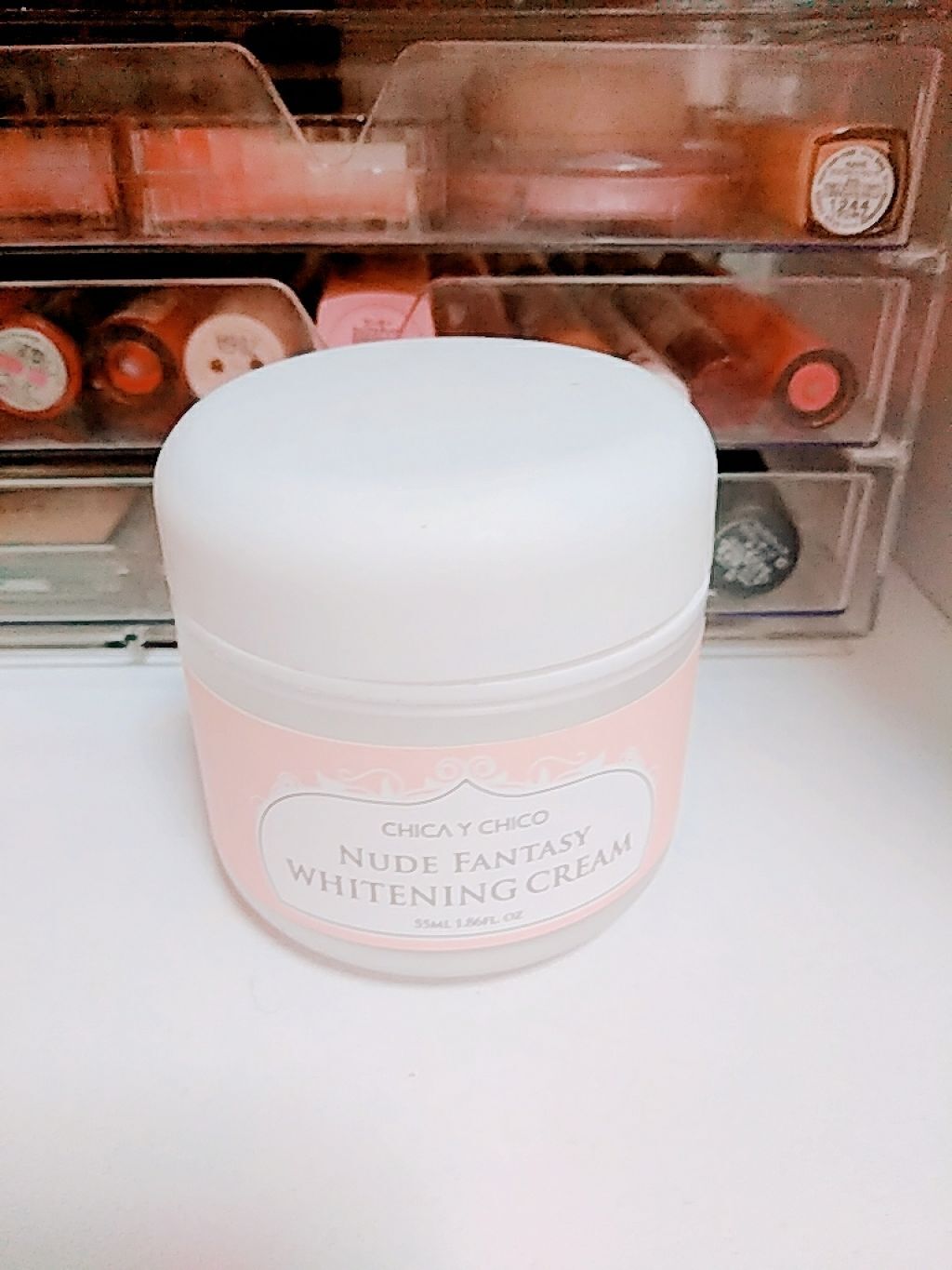 ヌードファンタジーホワイトニングクリーム/CHICAY CHICO/フェイスクリームを使ったクチコミ(1枚目)