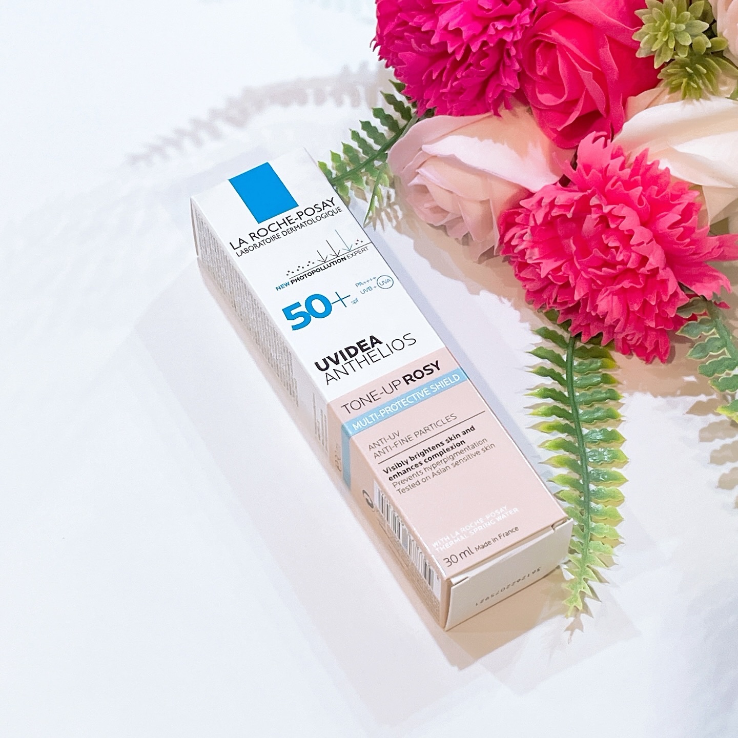 UVイデア XL プロテクショントーンアップ ローズ/ラ ロッシュ ポゼ/日焼け止めクリームを使ったクチコミ（2枚目）