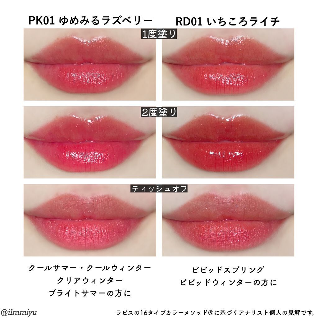 アピュー ジューシーパン スパークリングティント/A’pieu/口紅を使ったクチコミ(7枚目)