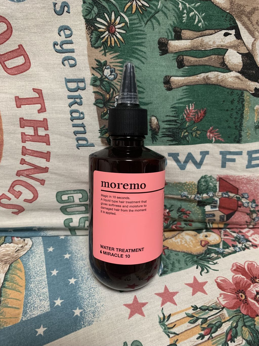 ウォータートリートメントミラクル10/moremo/洗い流すヘアトリートメントを使ったクチコミ（1枚目）