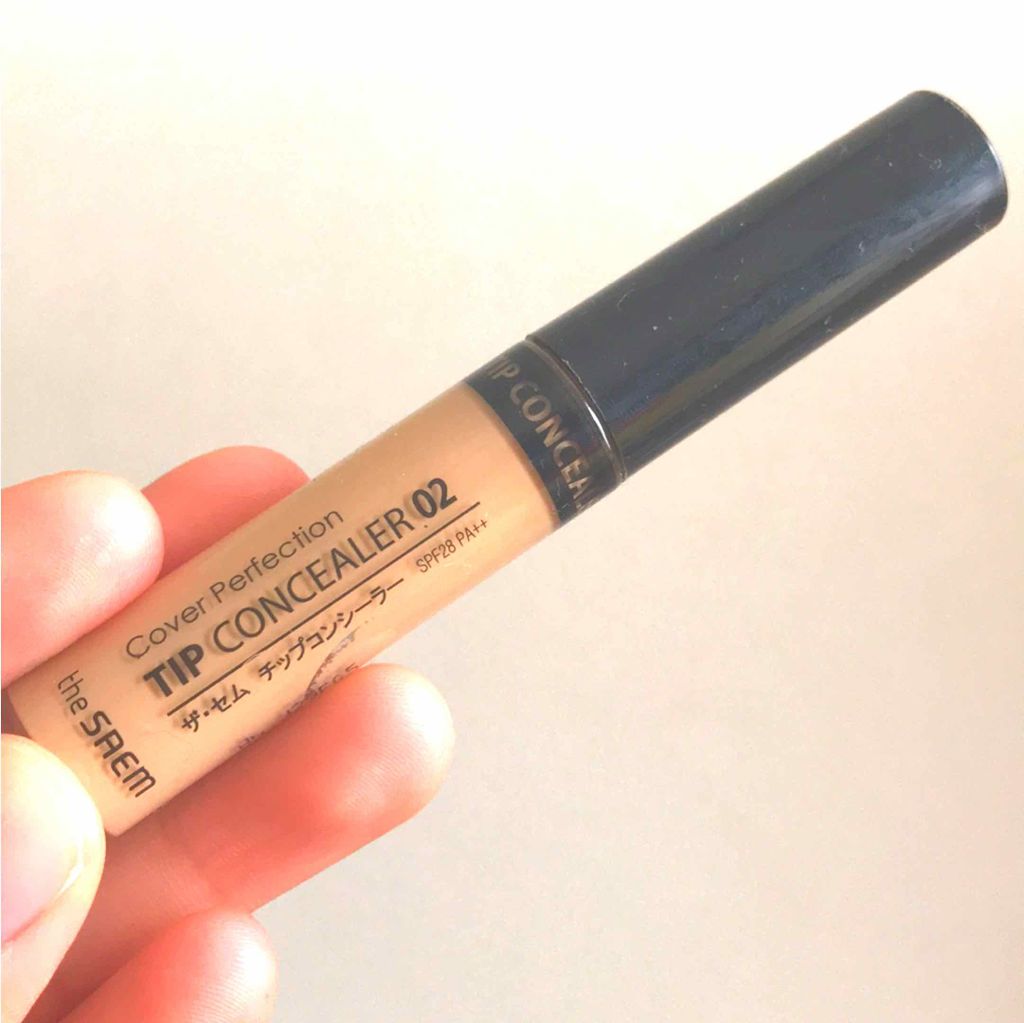 カバーパーフェクション チップコンシーラー/the SAEM/リキッドコンシーラーを使ったクチコミ(1枚目)