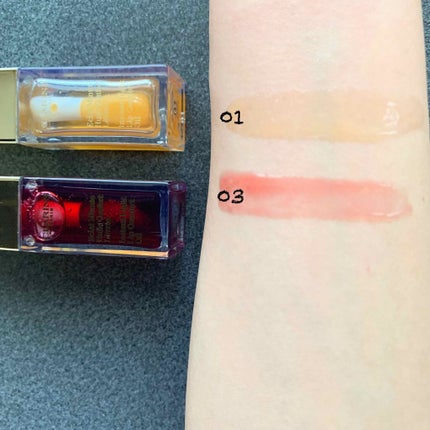 コンフォート リップオイル /CLARINS/リップグロスを使ったクチコミ(1枚目)