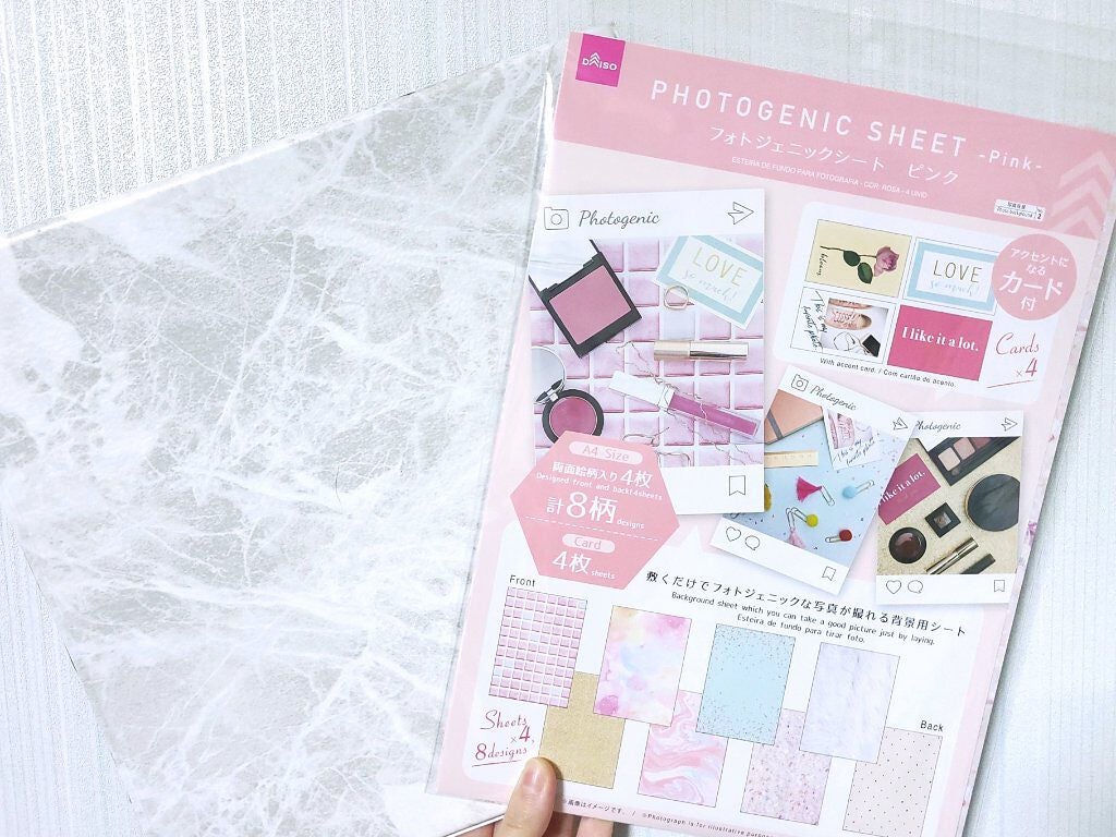 油淋鶏 on LIPS 「コスメや小物の撮影に便利!100均で買えるオススメ商品💎✼••..」(2枚目)