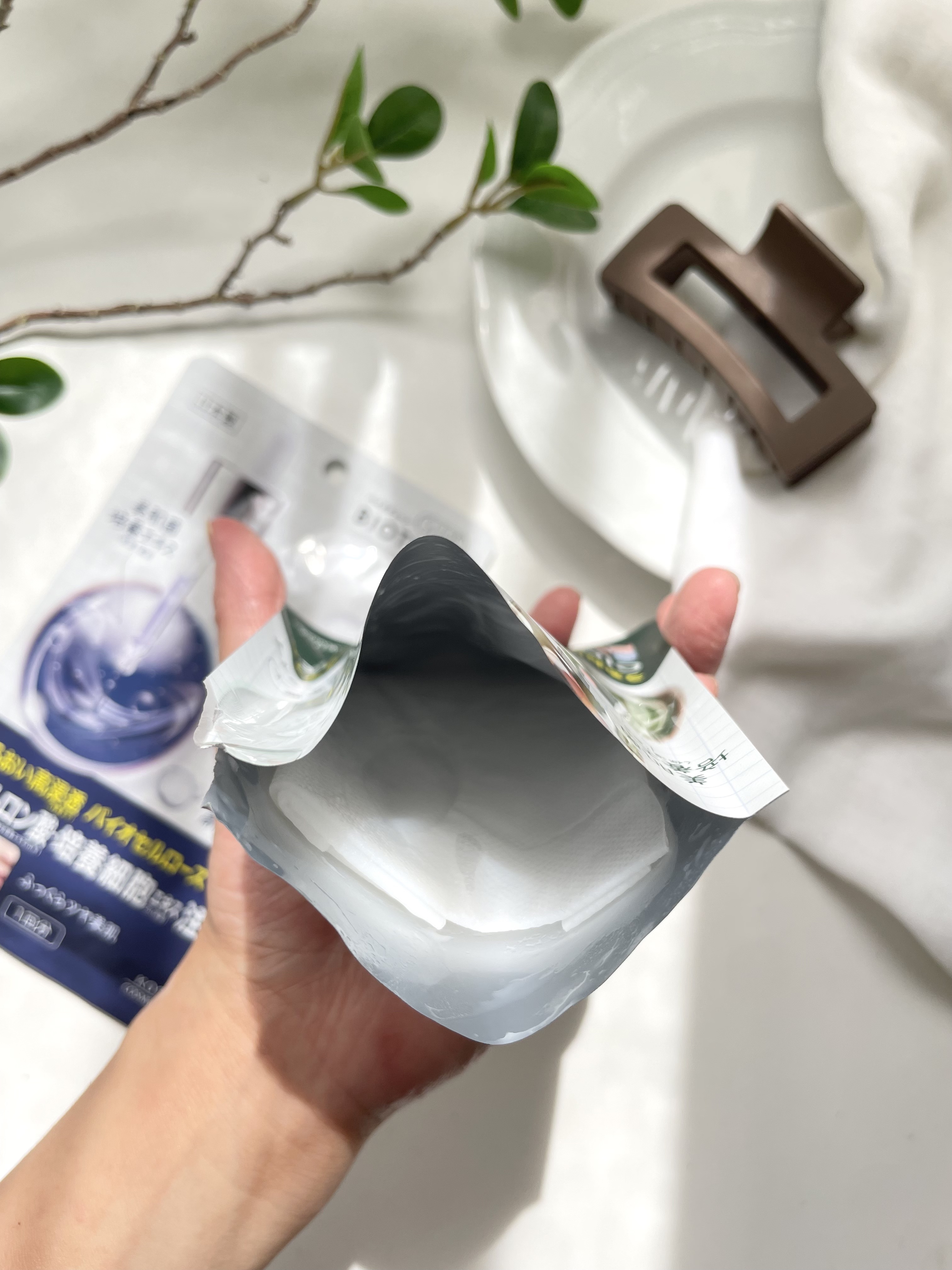 バイオチューン バイオセルロースマスク バランスタイプ/クリアターン/シートマスク・パックを使ったクチコミ（2枚目）